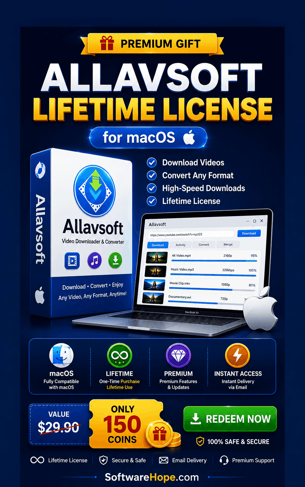 Allavsoft Lifetime License (macOS)