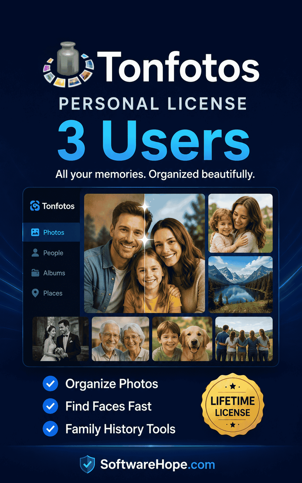 Tonfotos Personal License x 3 user