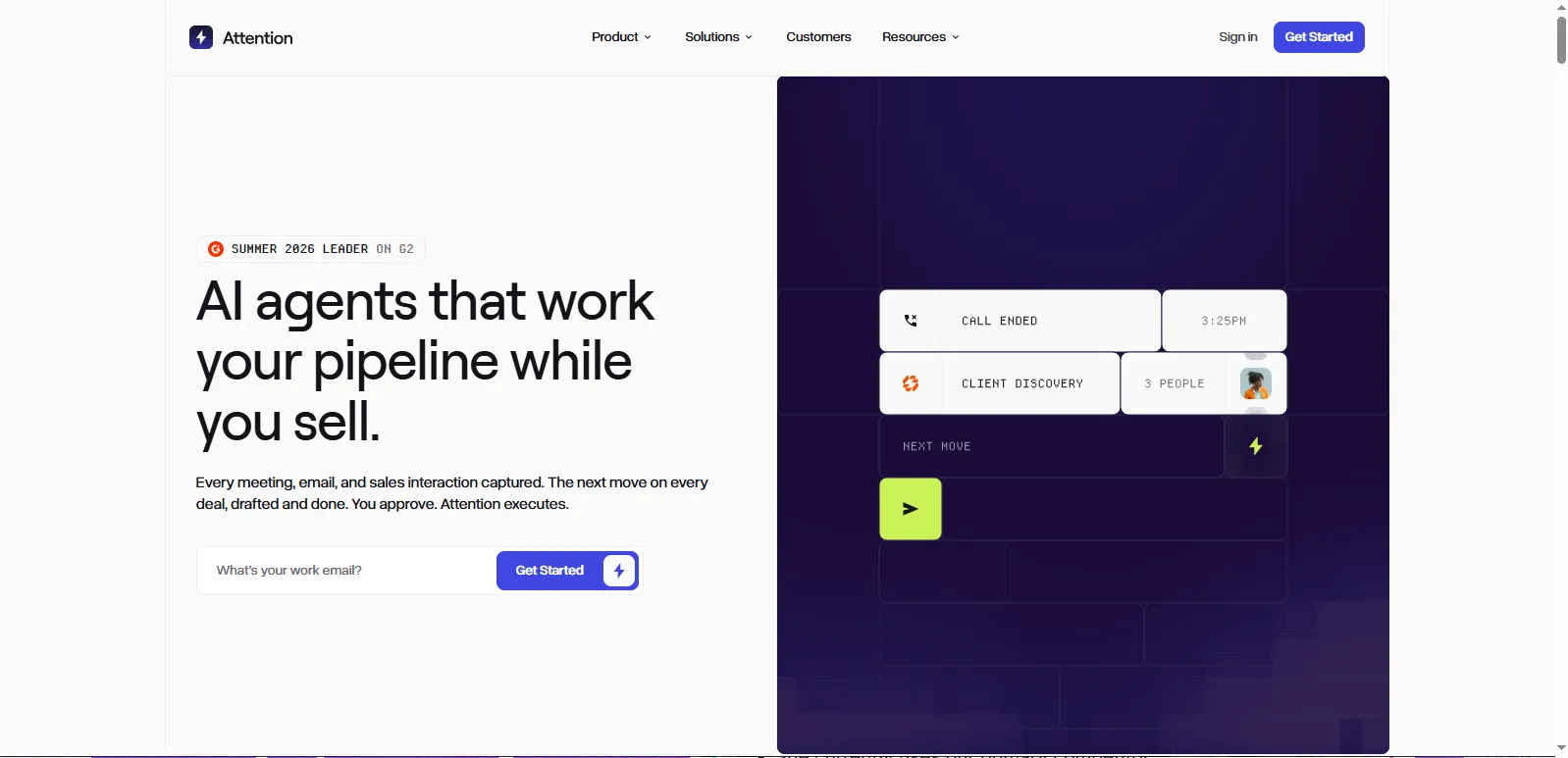 Attention Dashboard Overview