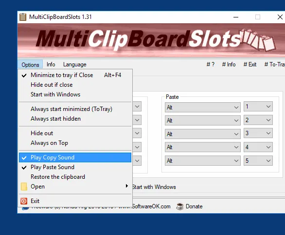 MultiClipBoardSlots